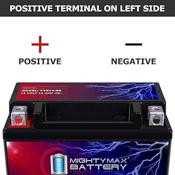 ばって Amazon.com: Mighty Max Battery YTX14-BS REPLACEMENT BATTERY